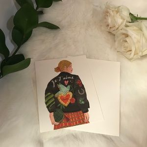 J’Taime Card — Boutique (Blank Inside)